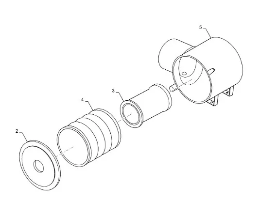 379554A1 - Крышка корпуса фильтра возд. ДВС T8/Mg.MX285